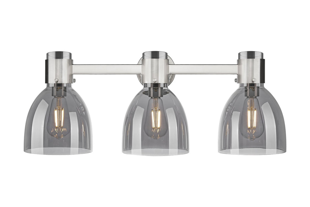 Innovations 464-3W-PN-G464D-7SM Three Light Bath Vanity, Polished Nickel