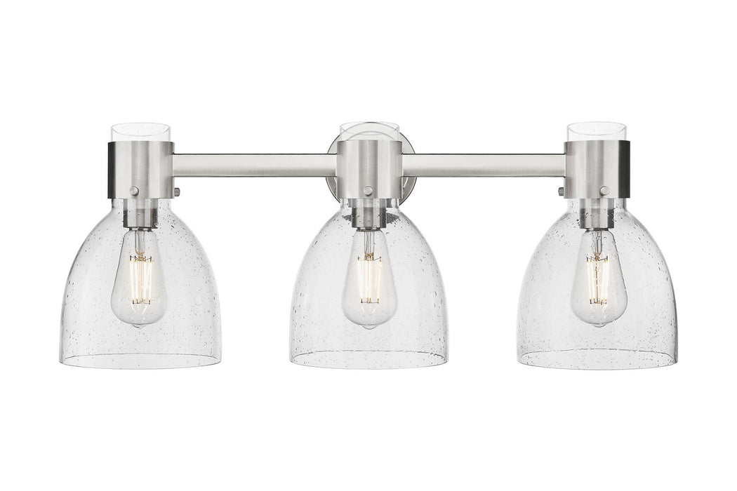 Innovations 464-3W-SN-G464D-7SDY Three Light Bath Vanity, Satin Nickel