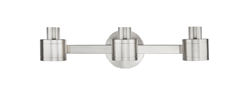 Innovations 467-3W-SN Three Light Bath Vanity, Satin Nickel