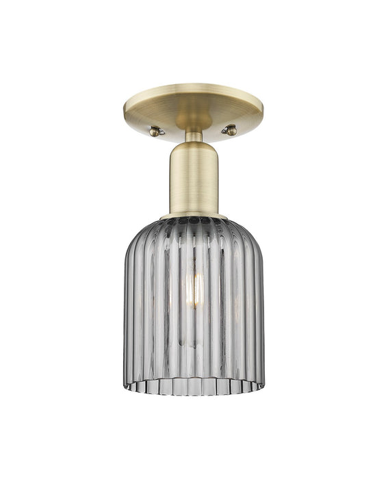 Innovations 716-1C-AB-G559-5SM One Light Semi-Flush Mount, Antique Brass