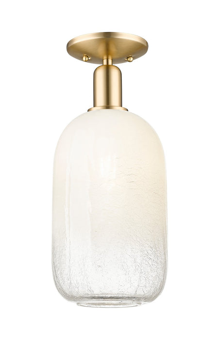 Innovations 716-1C-CB-G482-7OP One Light Semi-Flush Mount, Champagne Bronze