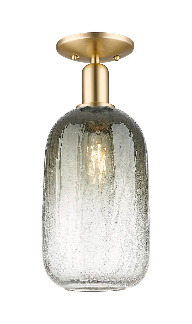 Innovations 716-1C-CB-G482-7SL One Light Semi-Flush Mount, Champagne Bronze