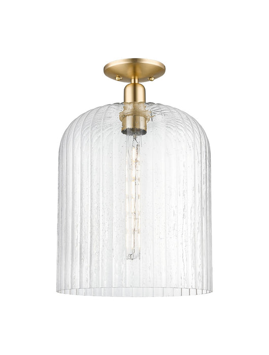 Innovations 716-1C-CB-G559-12SDY One Light Semi-Flush Mount, Champagne Bronze