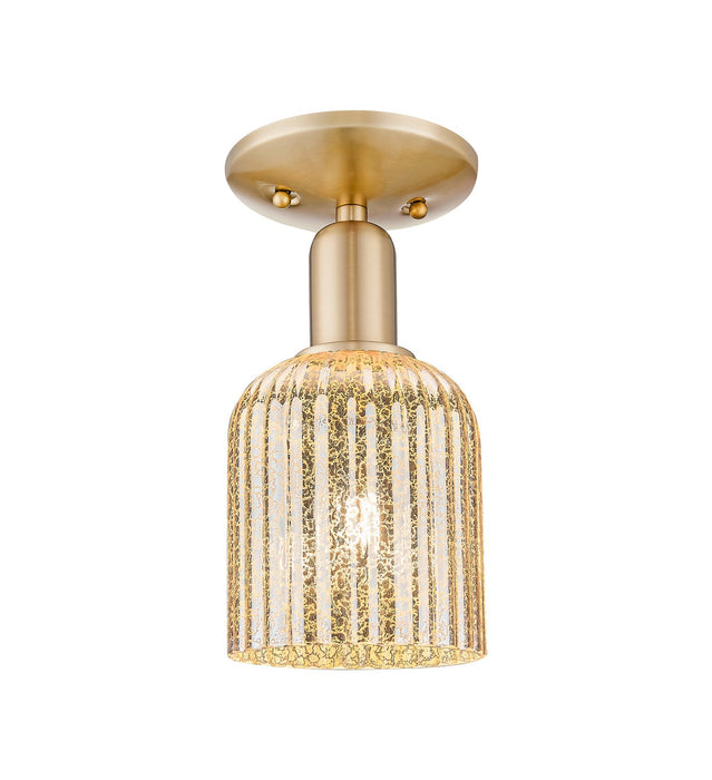Innovations 716-1C-CB-G559-5ME One Light Semi-Flush Mount, Champagne Bronze