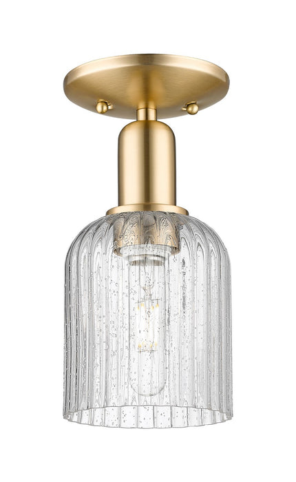 Innovations 716-1C-CB-G559-5SDY One Light Semi-Flush Mount, Champagne Bronze