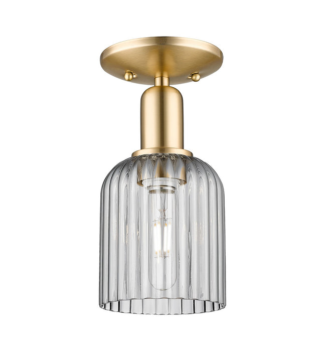 Innovations 716-1C-CB-G559-5SM One Light Semi-Flush Mount, Champagne Bronze