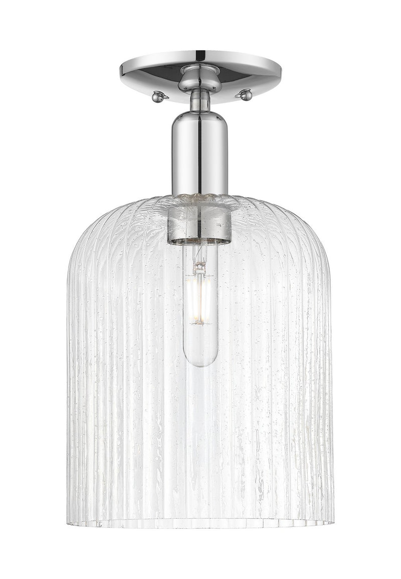 Innovations 716-1C-PC-G559-8SDY One Light Semi-Flush Mount, Polished Chrome