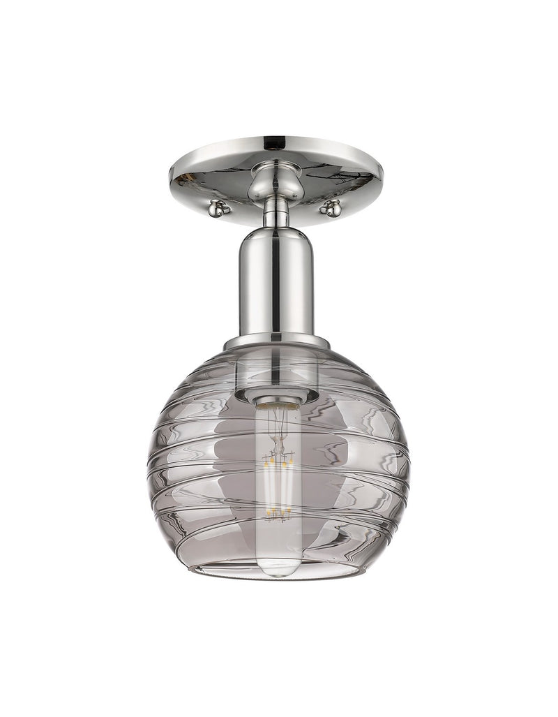 Innovations 716-1C-PN-G1213-6SM One Light Semi-Flush Mount, Polished Nickel