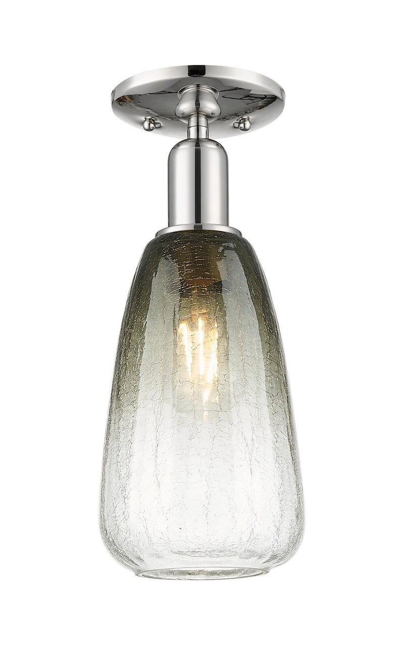 Innovations 716-1C-PN-G480-6SL One Light Semi-Flush Mount, Polished Nickel