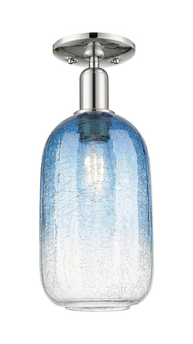 Innovations 716-1C-PN-G482-7SB One Light Semi-Flush Mount, Polished Nickel