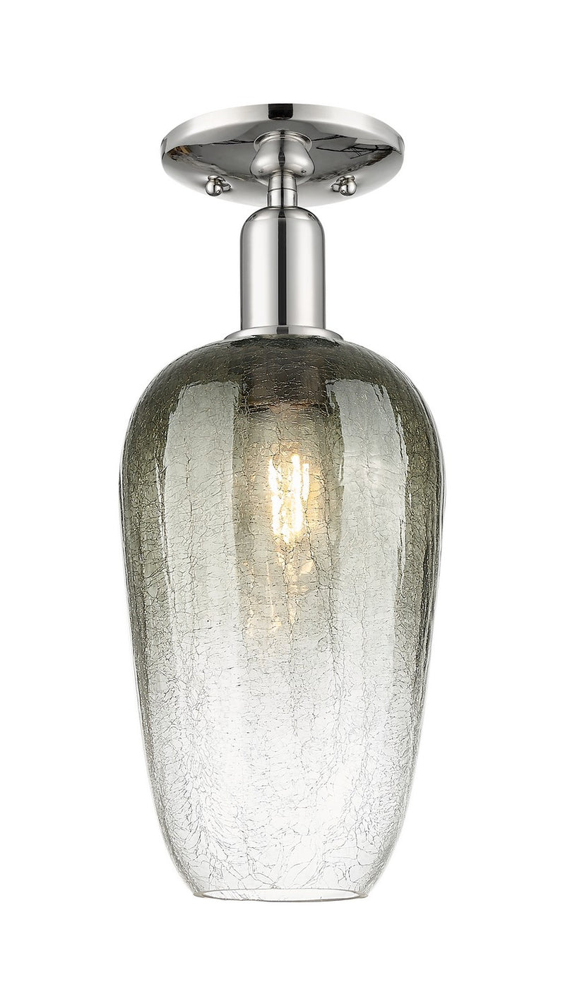 Innovations 716-1C-PN-G484-7SL One Light Semi-Flush Mount, Polished Nickel