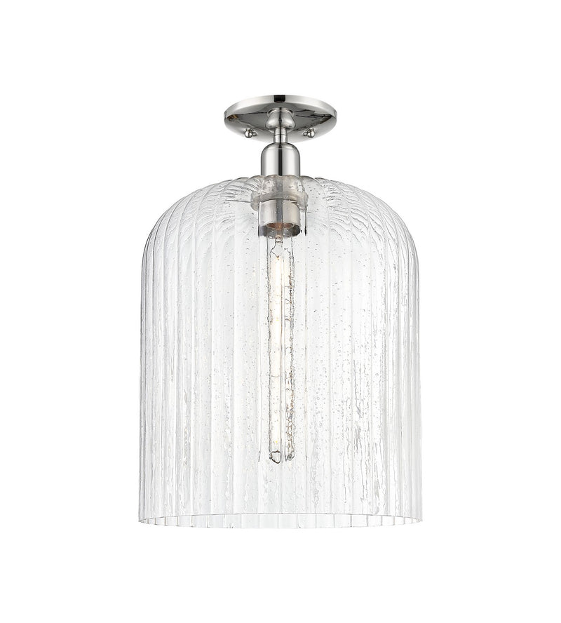Innovations 716-1C-PN-G559-12SDY One Light Semi-Flush Mount, Polished Nickel