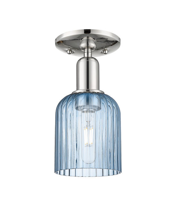 Innovations 716-1C-PN-G559-5BL One Light Semi-Flush Mount, Polished Nickel