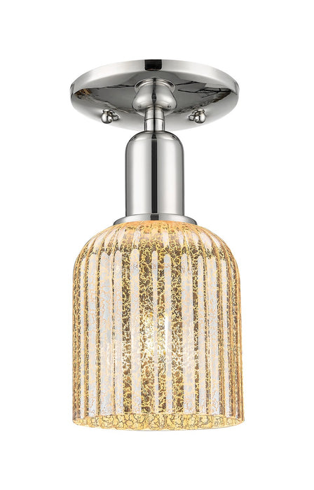Innovations 716-1C-PN-G559-5ME One Light Semi-Flush Mount, Polished Nickel