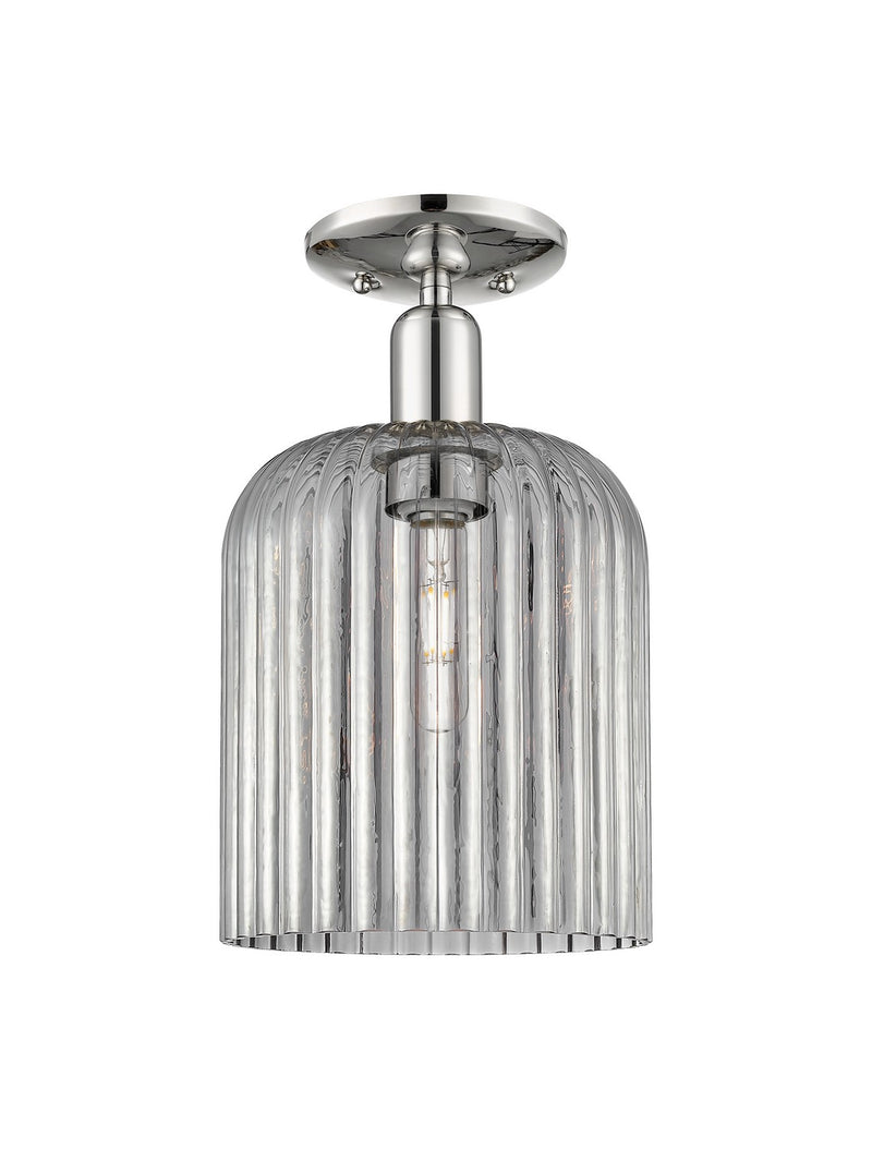Innovations 716-1C-PN-G559-8SM One Light Semi-Flush Mount, Polished Nickel