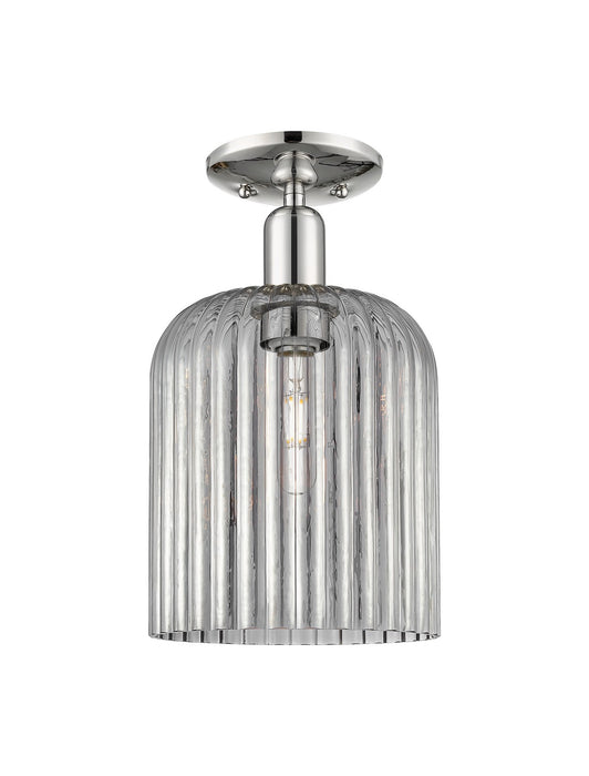 Innovations 716-1C-PN-G559-8SM One Light Semi-Flush Mount, Polished Nickel