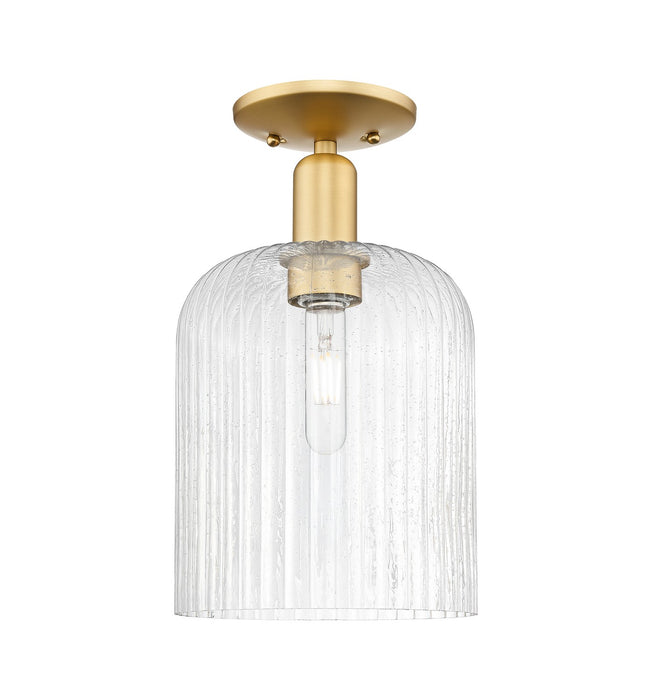 Innovations 716-1C-SG-G559-8SDY One Light Semi-Flush Mount, Satin Gold