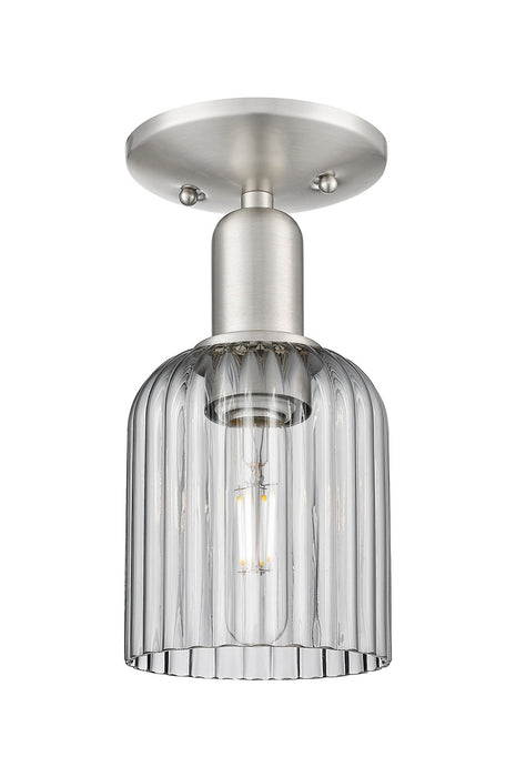 Innovations 716-1C-SN-G559-5SM One Light Semi-Flush Mount, Brushed Satin Nickel