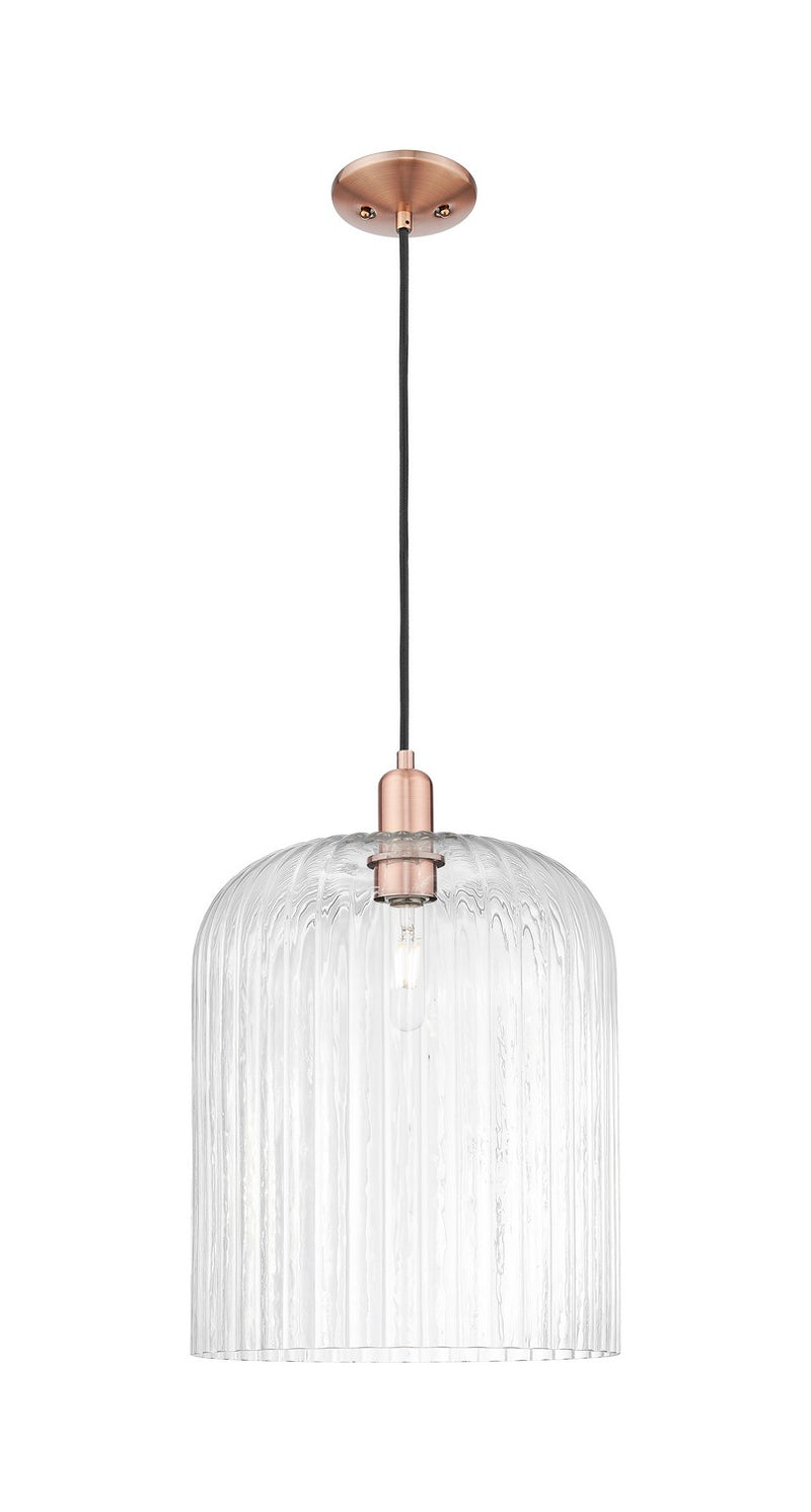 Innovations 716-1P-AC-G559-12CL One Light Pendant, Antique Copper