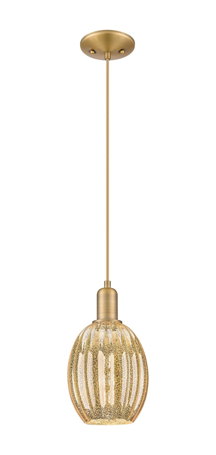 Innovations 716-1P-BB-G459-6ME One Light Pendant, Brushed Brass