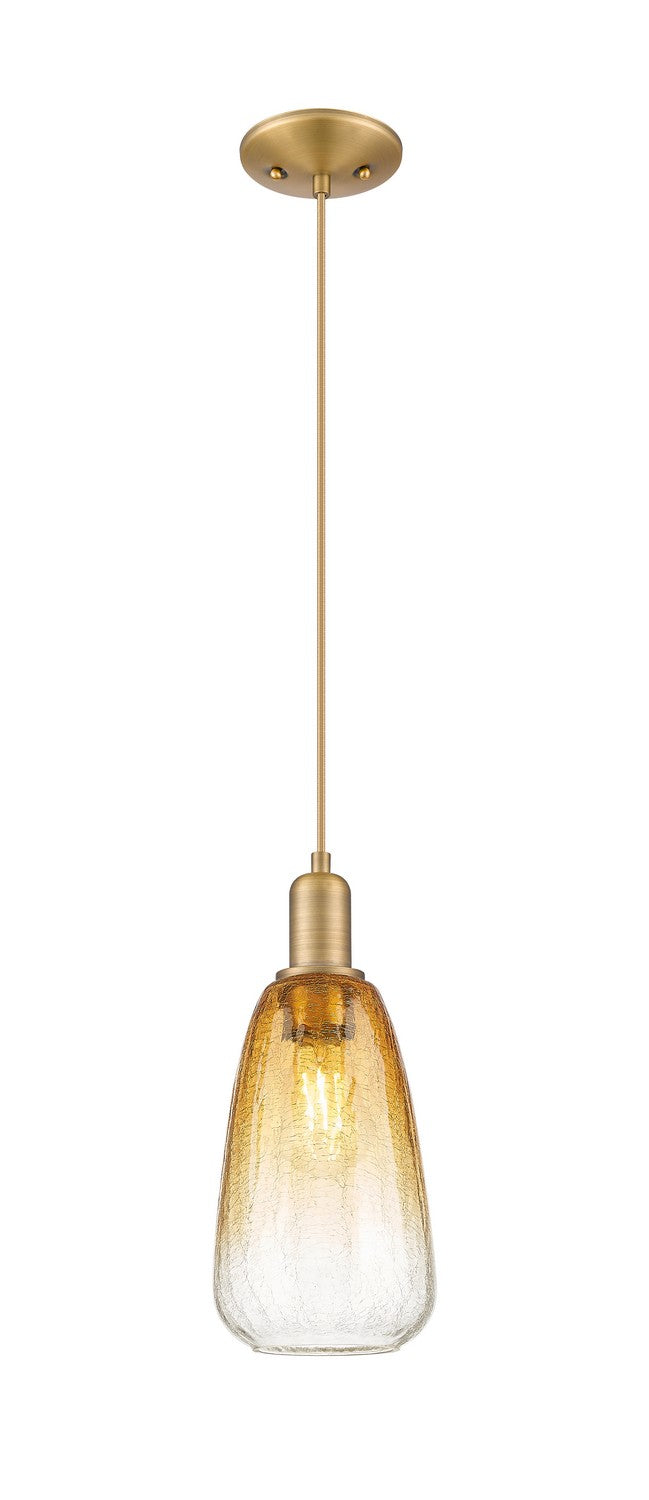 Innovations 716-1P-BB-G480-6AM One Light Pendant, Brushed Brass