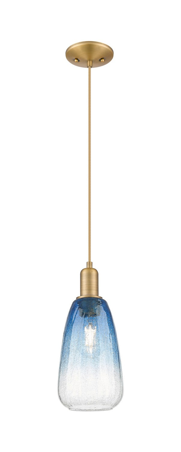 Innovations 716-1P-BB-G480-6SB One Light Pendant, Brushed Brass
