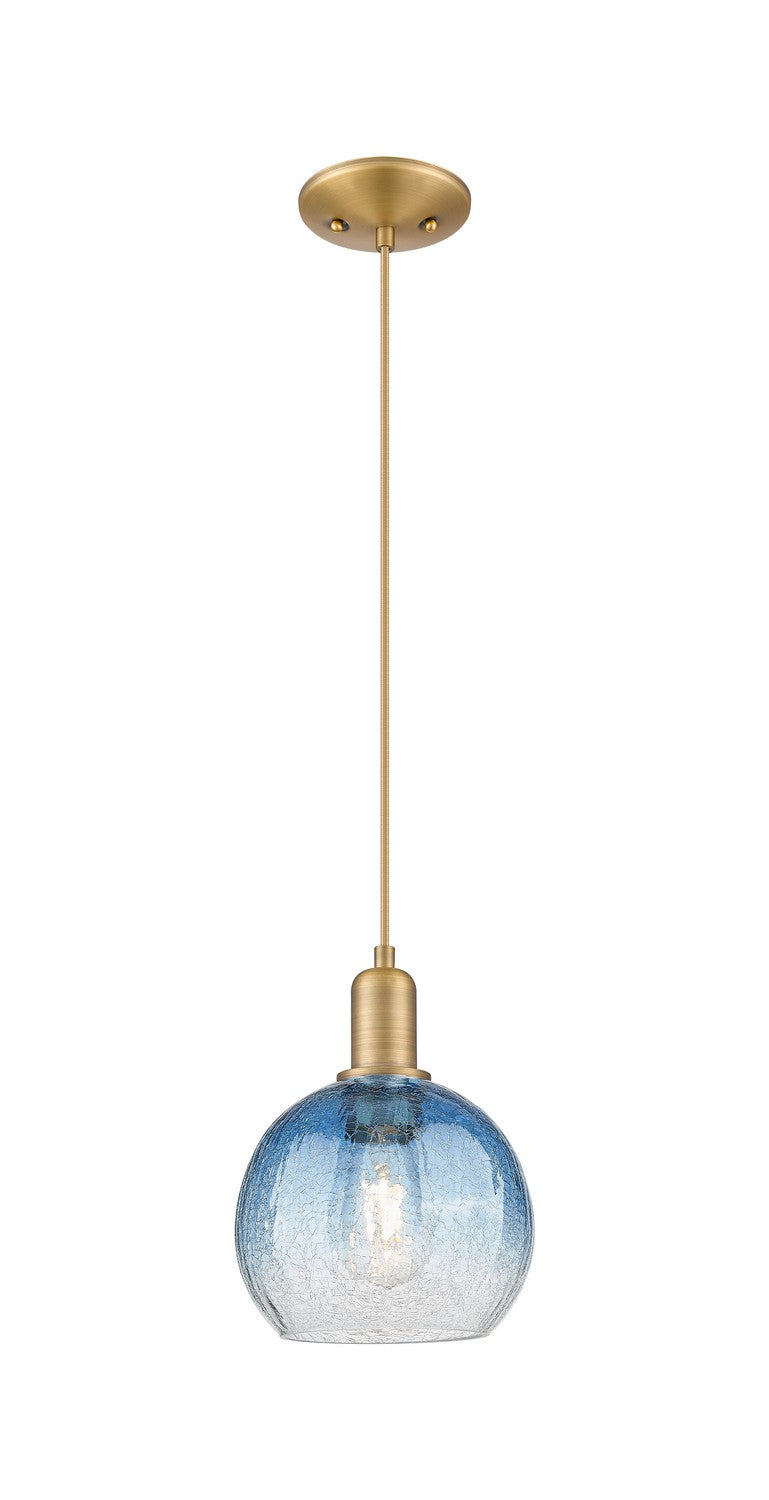 Innovations 716-1P-BB-G483-8SB One Light Pendant, Brushed Brass