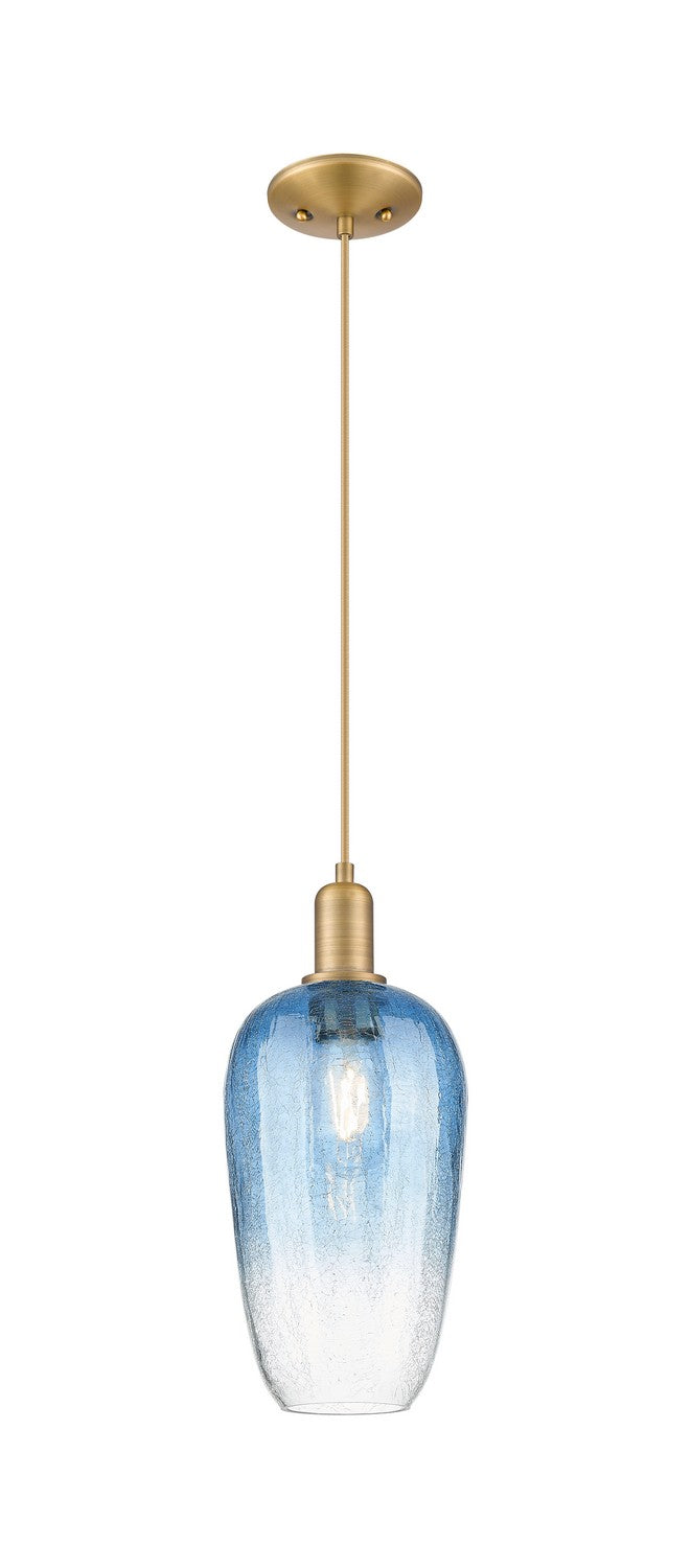Innovations 716-1P-BB-G484-7SB One Light Pendant, Brushed Brass
