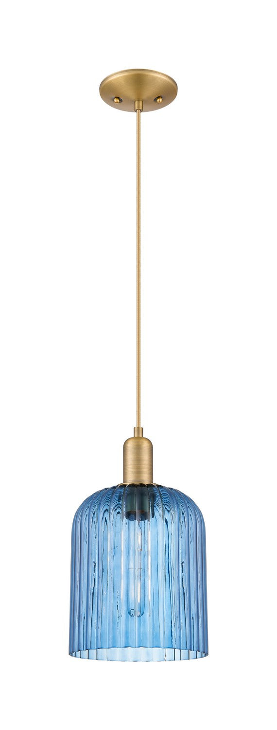 Innovations 716-1P-BB-G559-8BL One Light Pendant, Brushed Brass