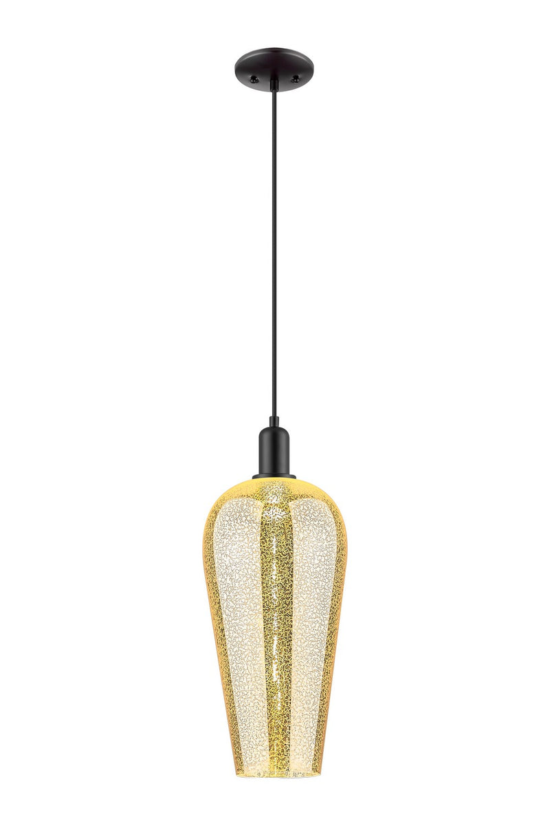 Innovations 716-1P-BK-G456-8ME One Light Pendant, Matte Black