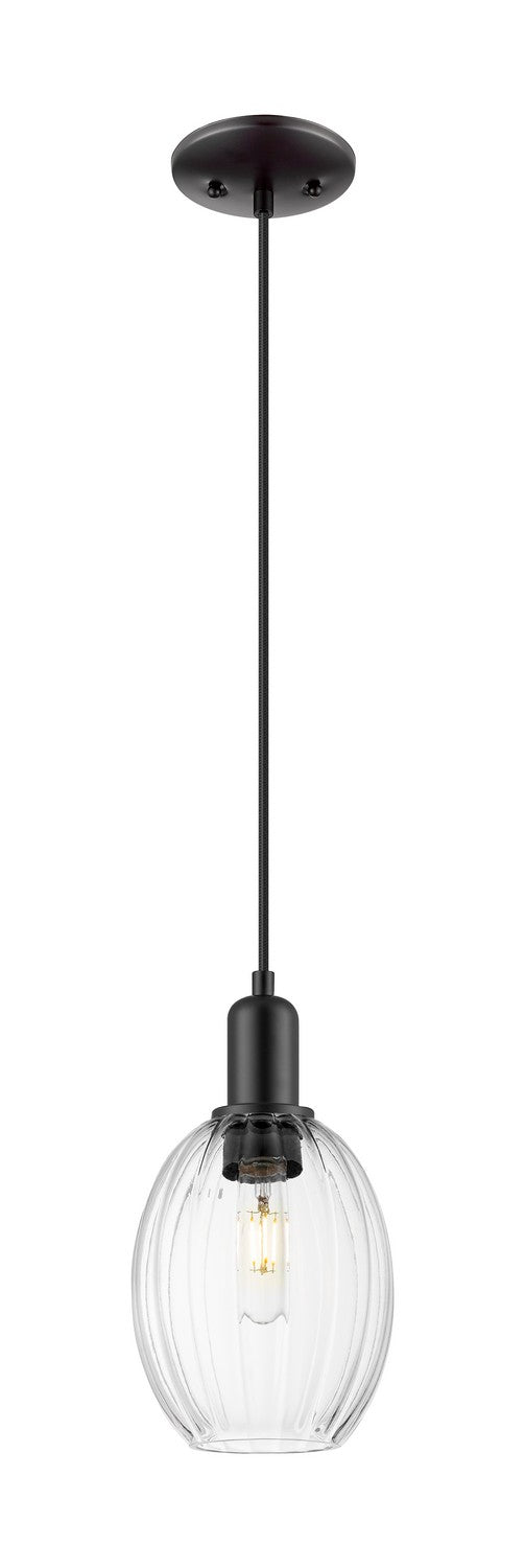 Innovations 716-1P-BK-G459-6CL One Light Pendant, Matte Black