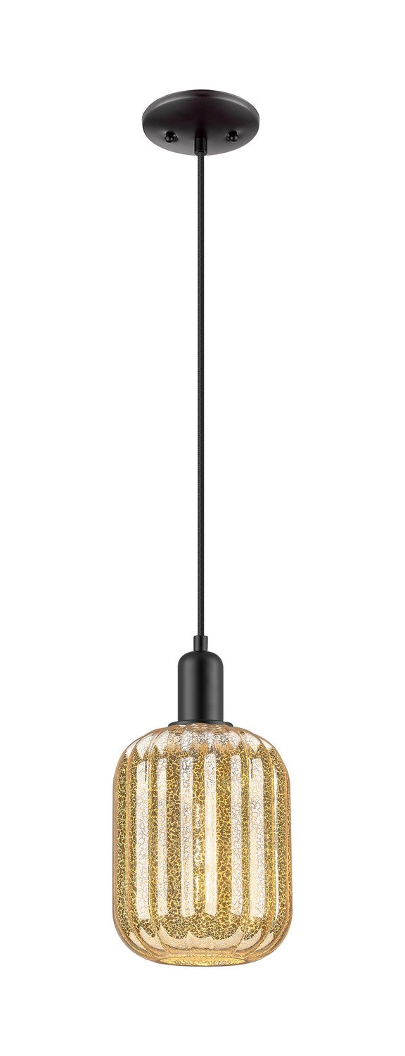 Innovations 716-1P-BK-G460-7ME One Light Pendant, Matte Black