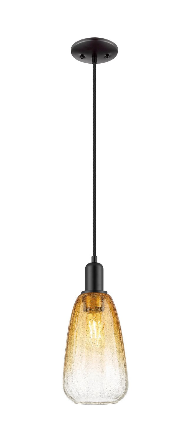 Innovations 716-1P-BK-G480-6AM One Light Pendant, Matte Black