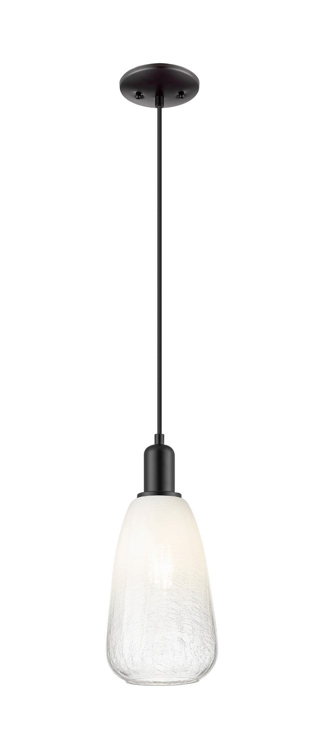 Innovations 716-1P-BK-G480-6OP One Light Pendant, Matte Black