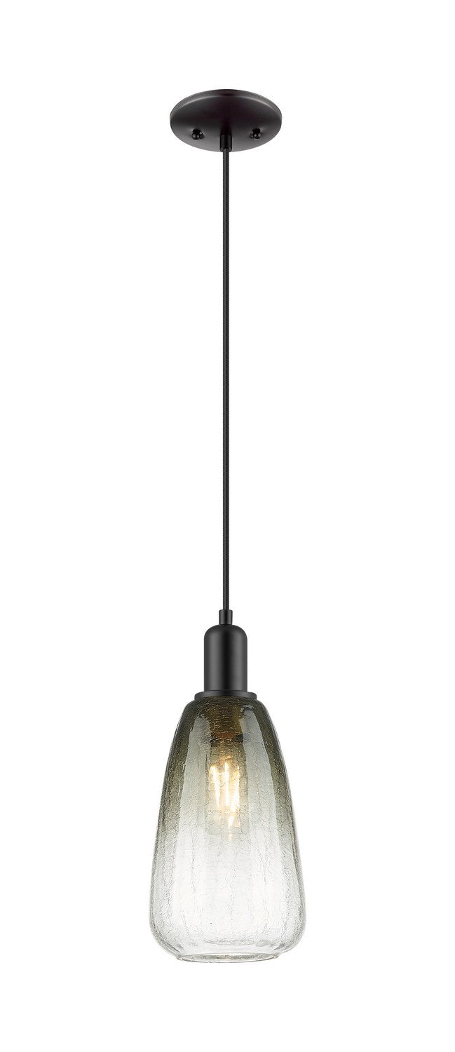 Innovations 716-1P-BK-G480-6SL One Light Pendant, Matte Black
