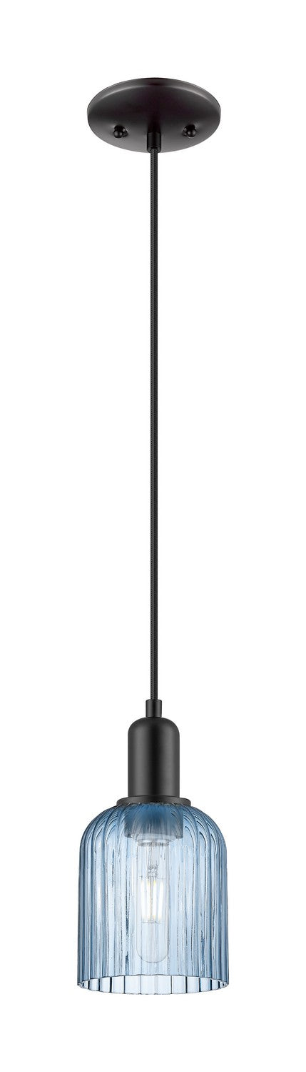 Innovations 716-1P-BK-G559-5BL One Light Pendant, Matte Black