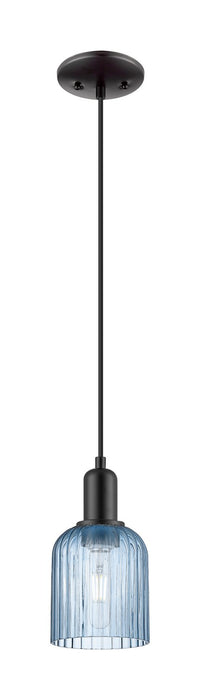 Innovations 716-1P-BK-G559-5BL One Light Pendant, Matte Black