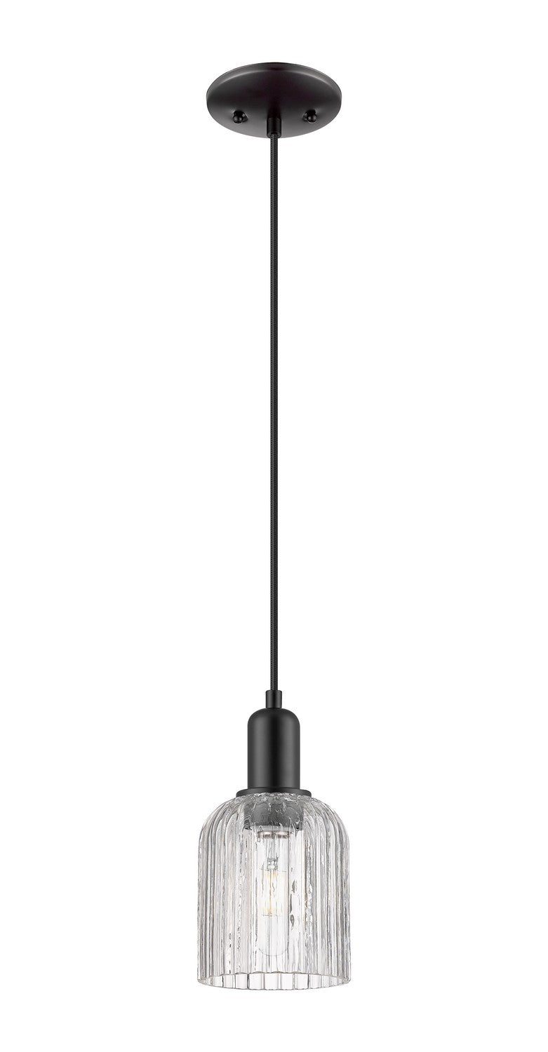 Innovations 716-1P-BK-G559-5CL One Light Pendant, Matte Black