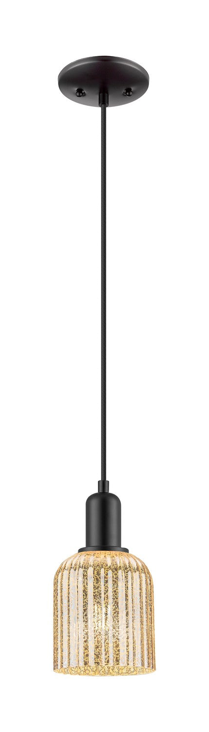 Innovations 716-1P-BK-G559-5ME One Light Pendant, Matte Black