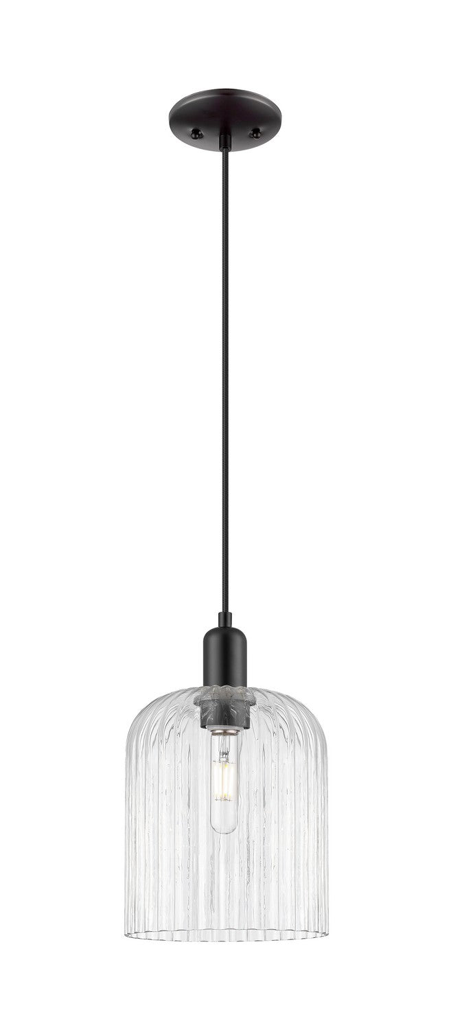 Innovations 716-1P-BK-G559-8CL One Light Pendant, Matte Black