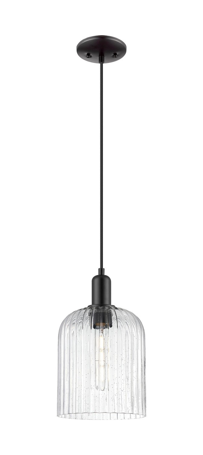 Innovations 716-1P-BK-G559-8SDY One Light Pendant, Matte Black