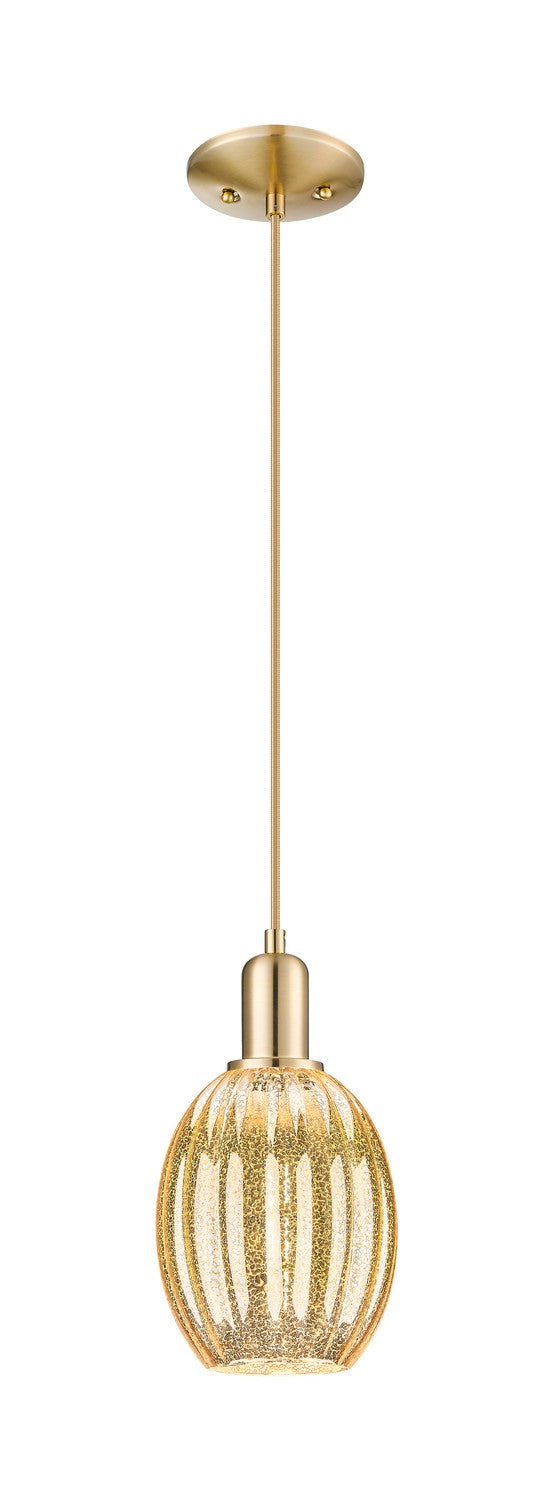 Innovations 716-1P-CB-G459-6ME One Light Pendant, Champagne Bronze