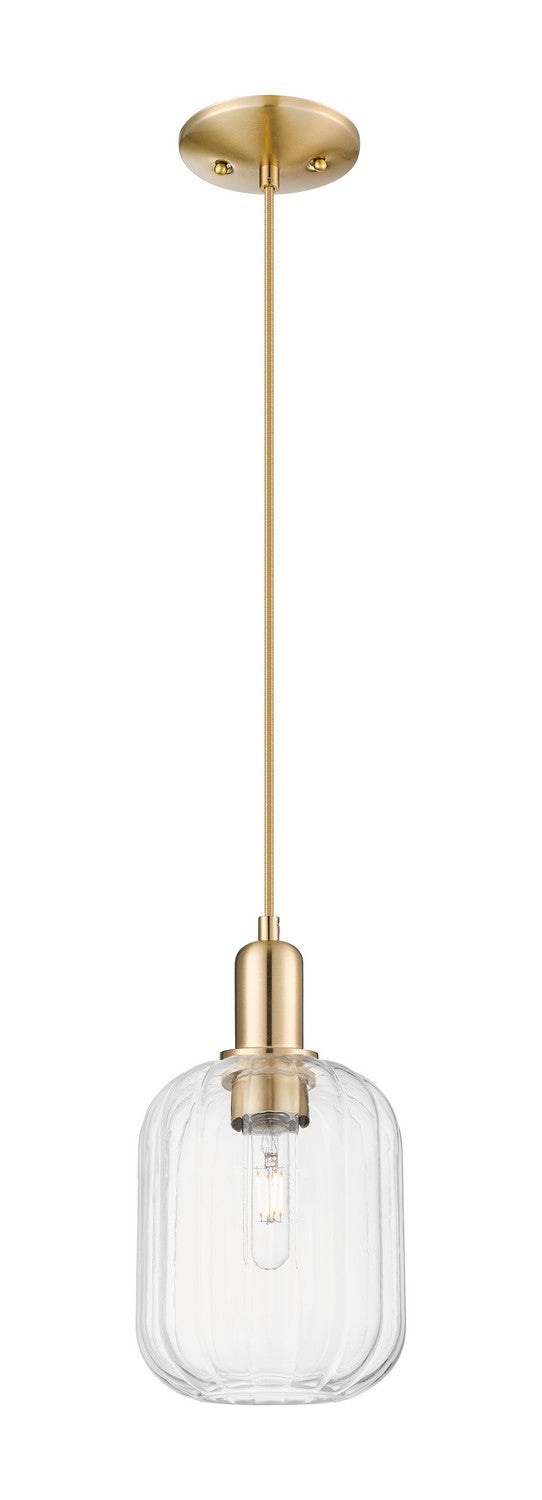 Innovations 716-1P-CB-G460-7CL One Light Pendant, Champagne Bronze