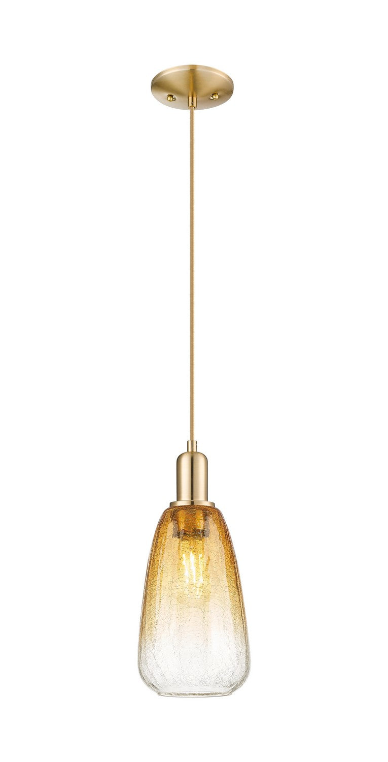 Innovations 716-1P-CB-G480-6AM One Light Pendant, Champagne Bronze