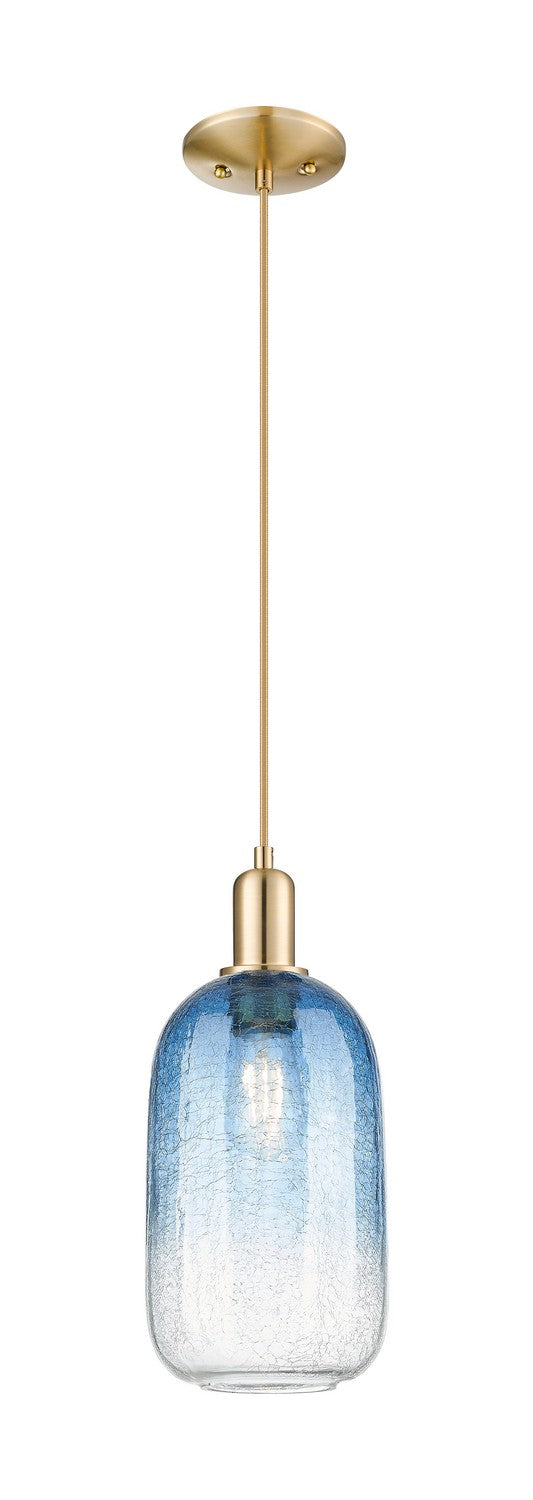 Innovations 716-1P-CB-G482-7SB One Light Pendant, Champagne Bronze