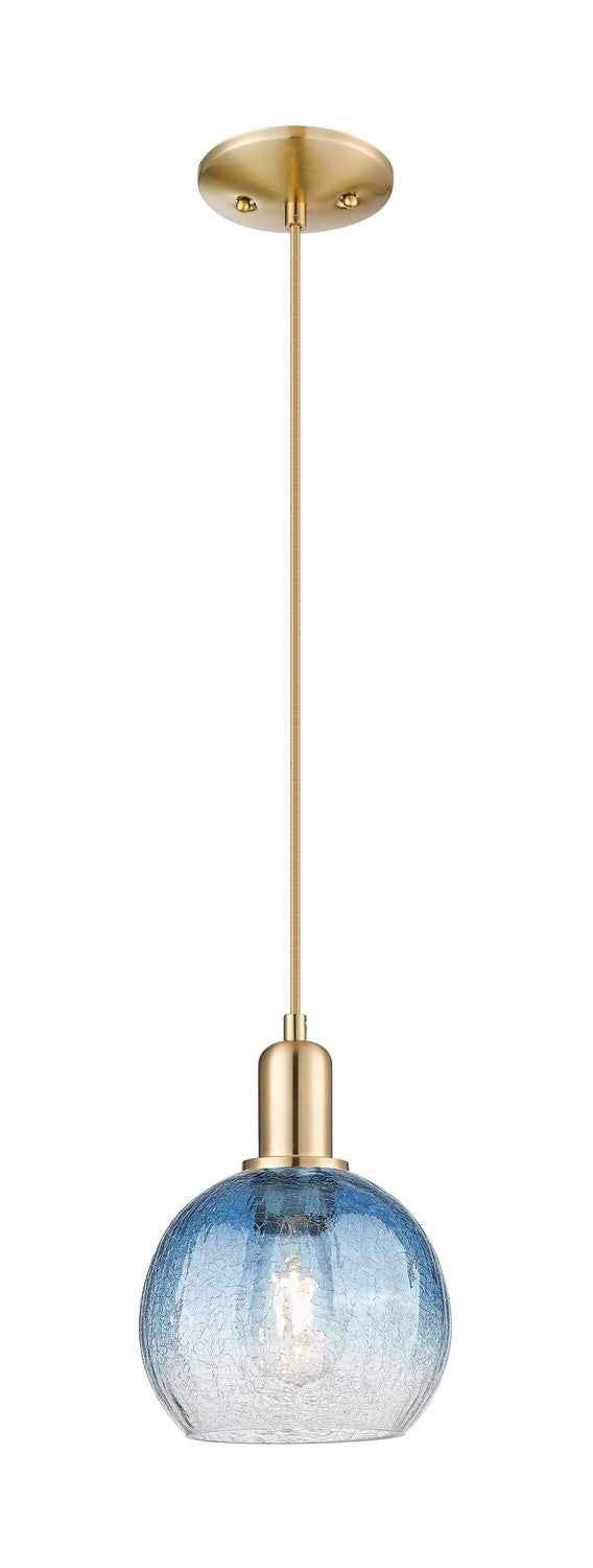 Innovations 716-1P-CB-G483-8SB One Light Pendant, Champagne Bronze