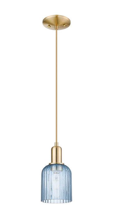 Innovations 716-1P-CB-G559-5BL One Light Pendant, Champagne Bronze