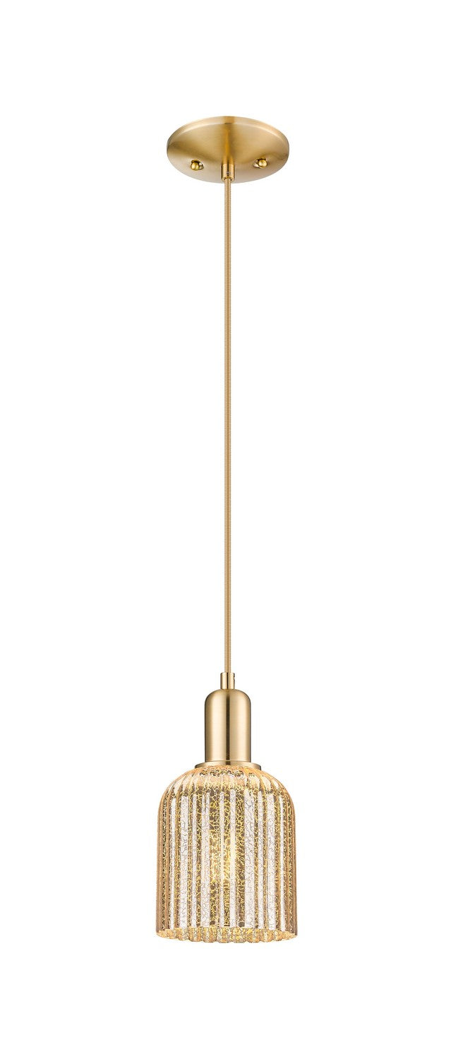 Innovations 716-1P-CB-G559-5ME One Light Pendant, Champagne Bronze