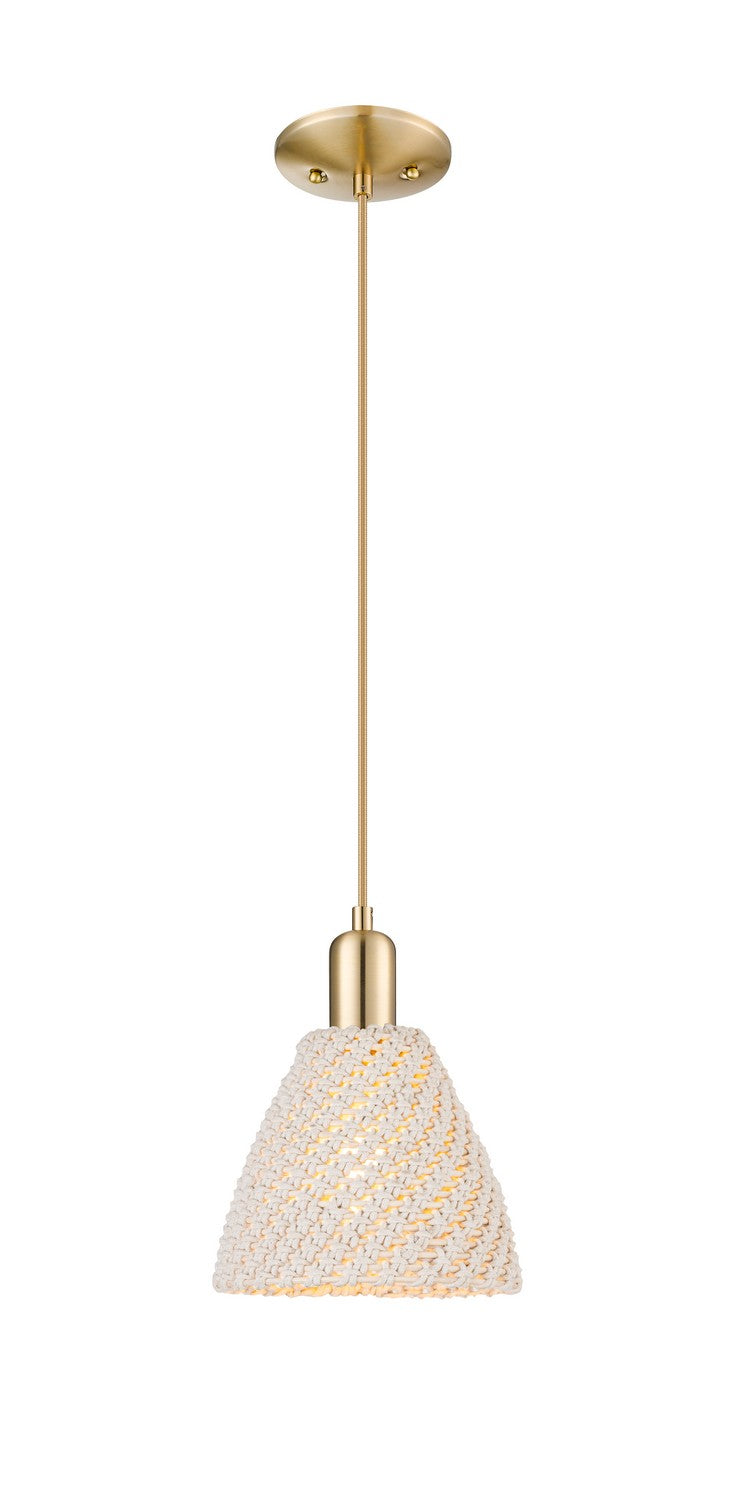 Innovations 716-1P-CB-NBD-75-NAT One Light Pendant, Brushed Champagne Bronze
