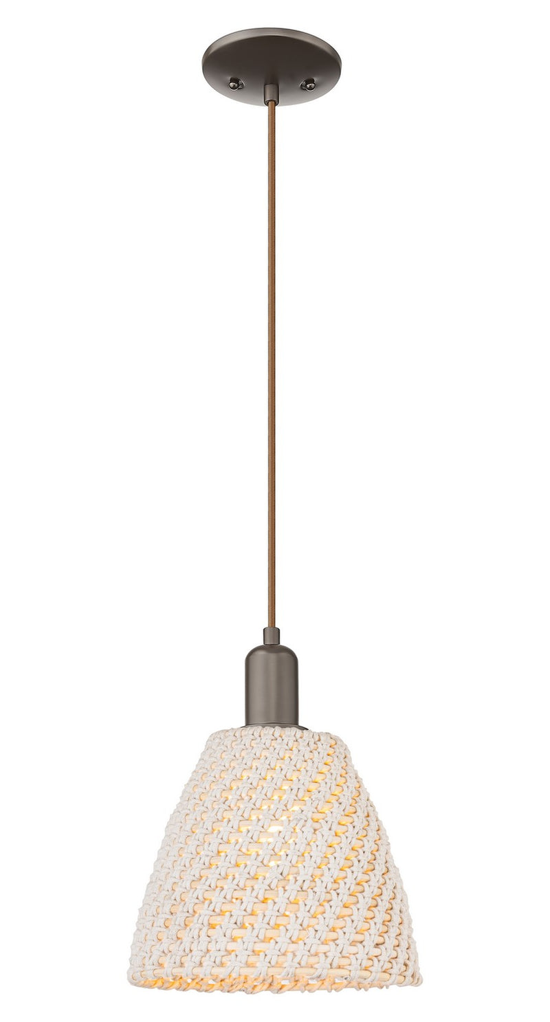 Innovations 716-1P-OB-NBD-9-NAT One Light Pendant, Oil Rubbed Bronze